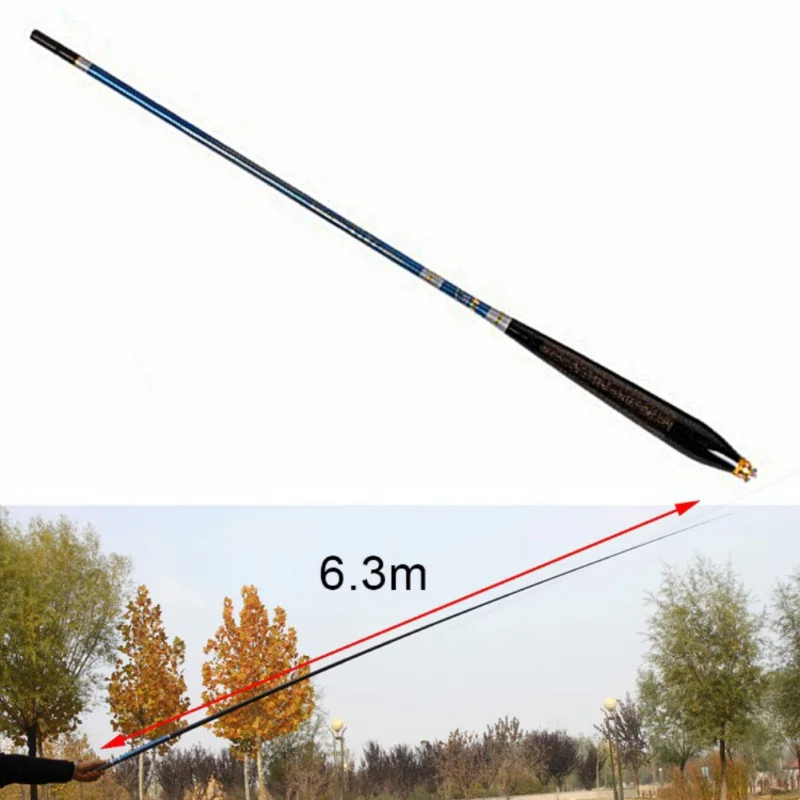 Mini Portable Fishing Rod Telescopic Ultralight Carbon Fiber Travel Fishing Rod Stream Freshwater 1.8/2.1/2.4/2.7/3.0/3.6/3.9M