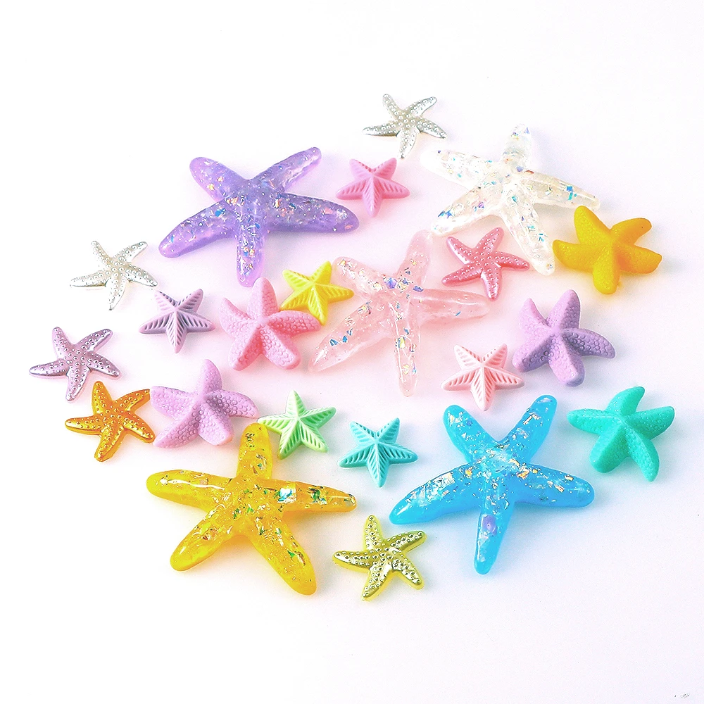 樹脂製のかわいい魚の形をしたペンダント または50個 創造的な芸術的な弓の飾り 手作りのデザイン 貝殻 ヒトデ Aliexpress