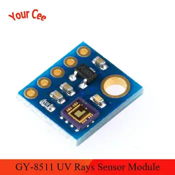 

GY-8511 ML8511 GY-ML8511 UVB UV Rays Sensor Breakout Test Module GY8511 GY 8511 GYML8511 Detector Analog Output with Pin