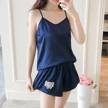 

New Women Pajamas Suits Lovely Home Suit Sleepwear Short Sleeve Pyjamas Comfortable Girl Spring And Summer Colthing