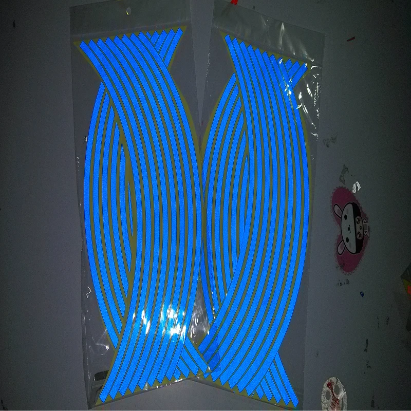 Универсальный Водонепроницаемый обод колеса мотоцикла 16 шт. светоотражающие