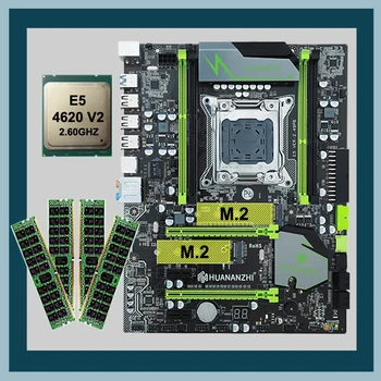 

Discount HUANANZHI X79 Pro motherboard bundle X79 motherboard with dual M.2 slot CPU Intel Xeon E5 4620 V2 RAM 32G(4*8G) REG ECC