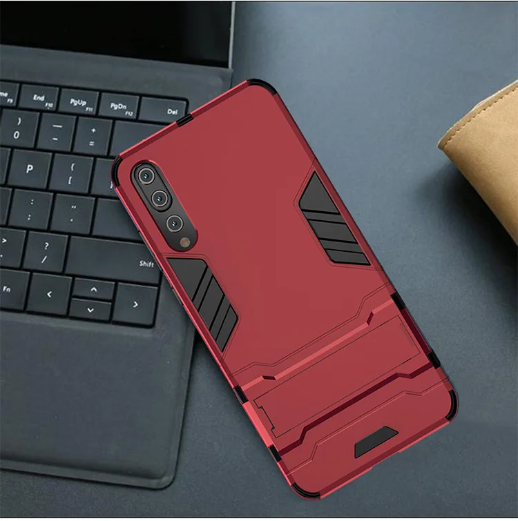 Red Защитный противоударный чехол для huawei P8 P9 Plus P10 P30 Pro P20 Lite Y5 Y6 Y7 Prime Y9 силиконовый чехол для задней панели телефона - Цвет: Red