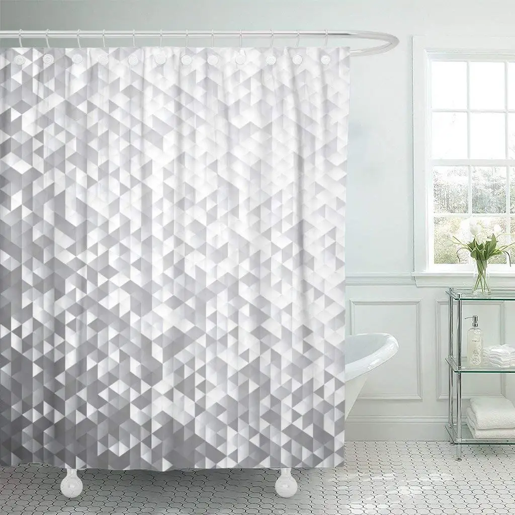 Crystal Silver Gray Blinking Sequins Mosaic Pattern Diamond Glam Shower Curtain Waterproof Polyester Fabric 72 X 78 Inches Shower Curtains Aliexpress Crystal Silver Gray Blinking Sequins Mosaic Pattern Diamond Glam Shower Curtain Waterproof Polyester Fabric 72 X 78 Inches Shower Curtains Aliexpress