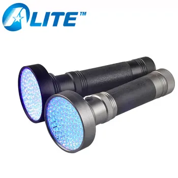 

TMWT 395nM Powerful 100 UV LED Flashlight Strongest Ultraviolet Torch Light with Black or Gray