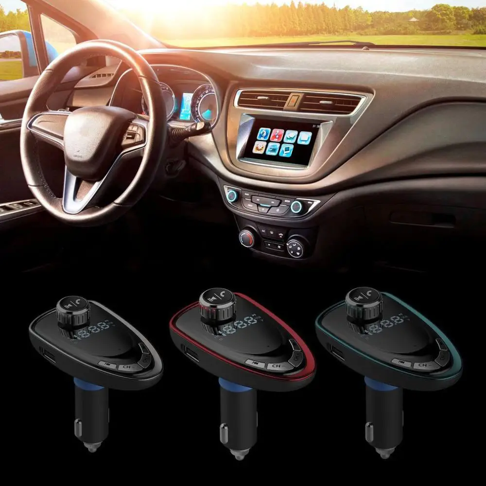 Group Vertical A27 Bluetooth FM передатчик ЖК-дисплей Дисплей Беспроводной радио адаптер умный музыкальный плеер автомобильное зарядное устройство комплект телефонные звонки в режиме Hands-Free r35