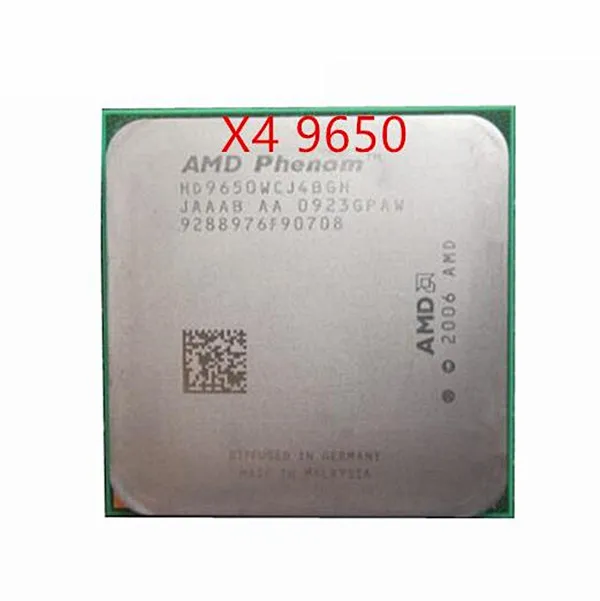 Бесплатная доставка четырехъядерный процессор AMD Phenom X4 9650 (HD9650WCJ4BGH) 2 3 ГГц Разъем
