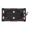 Nuevo 18650 batería caja del sostenedor de la caja negro con plomo de alambre de 3,7 V de 5 piezas de alta calidad ► Foto 3/6