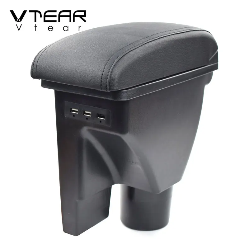 Vtear For Hyundai Getz Armrest Interior Center Console Storage Box Arm