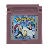 16 бит видеоигры картридж Консоли Карты для nintendo GBC Pokeon серии Английский язык версия первое издание - Цвет: Team Rocket Edition