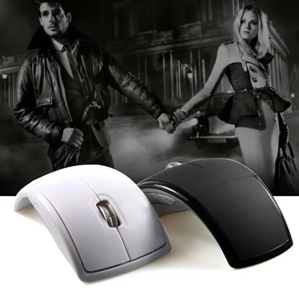 Foldable Mini 2.4G Mouse Portable Rechargeable Wireless Mouse USB Computer Mouse Wireless For PC Laptop;