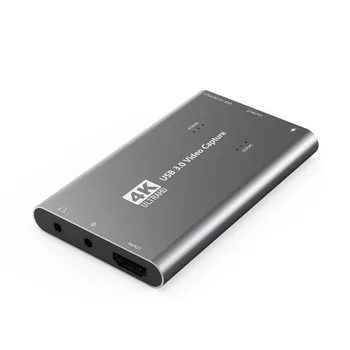 

Live Streaming Conference Computer Game Video Card Broadcast Portable 4K 1080P 60Hz Teaching Recorder USB 3.0 Hdmi