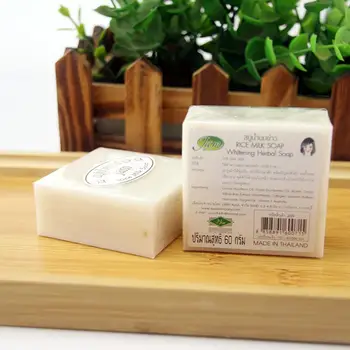 

60g Rich Foam Handmade Moisturizing Bathing Hand Skin Cleansing Rice Milk Soap