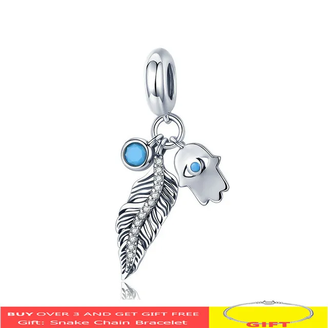 Geoki DIY fit Pandora браслет Аладдин лампа Луна Морская звезда подвески 925 серебряный самолет Мотоцикл Птицы бусины - Цвет: GSCC880