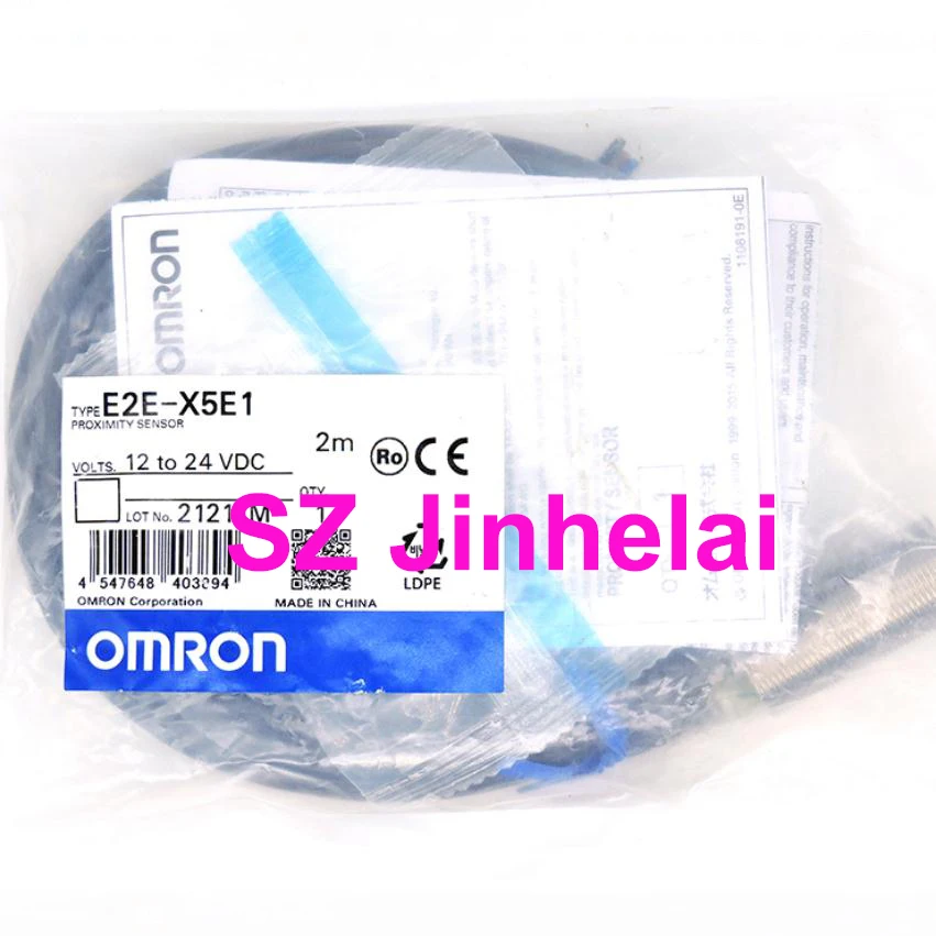 OMRON E2E-X5E1 аутентичный Бесконтактный переключатель, датчик приближения 2 м 12-24VDC
