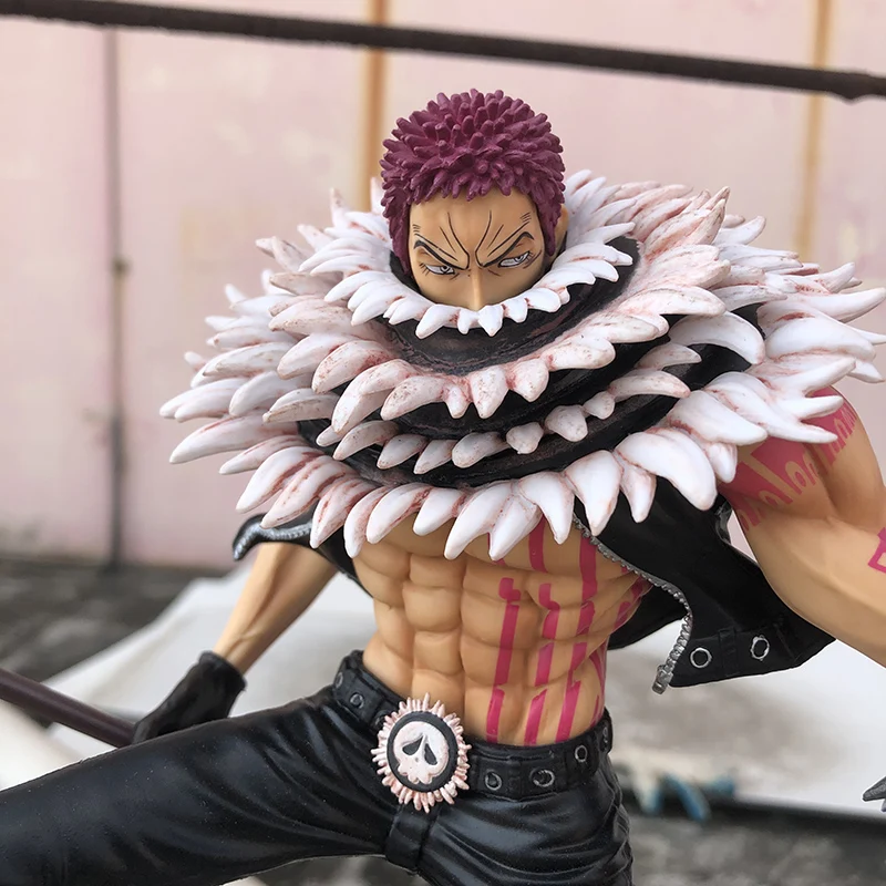 37cm Anime One Piece Katakuri Gk Statue Figurine Charlotte Katakuri Pvc Figure Model Toys Doll Aliexpress Toys Hobbies