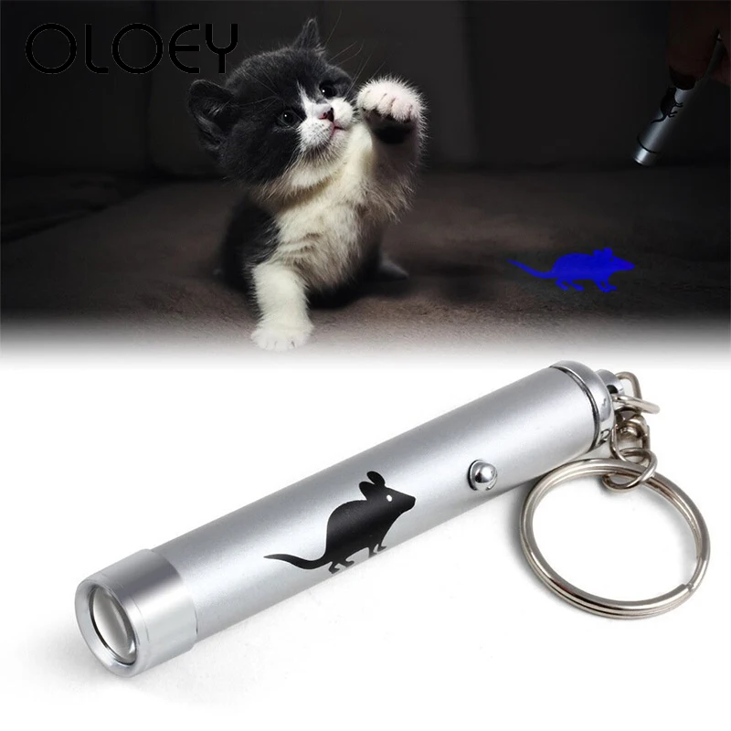 

Funny Pet LED Laser Cat Toy For Cat Laser Pointer Pen Interactive Cats Toy With Bright Animation Mouse Shadow Toys Product
