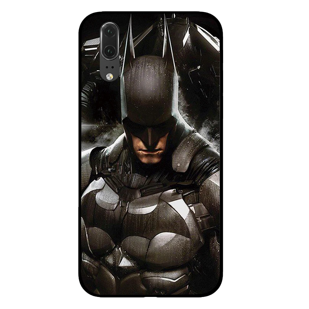 Бэтмен Супермен для Dc comic черный чехол для телефона huawei P30 P20 mate 10 20 Pro Lite Nova 3 4 3i чехол - Цвет: 6