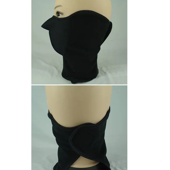 

New 1x Neoprene Neck Warm Face Black Soft Mask Sport Motorcycle Bike Accessories C44