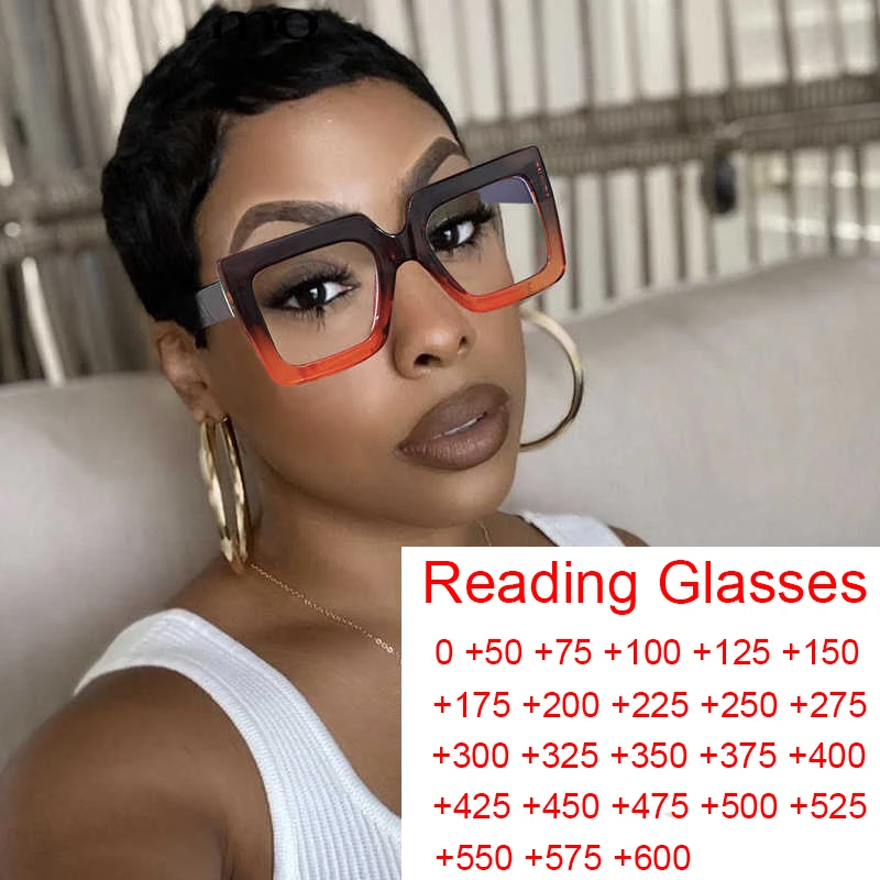 Kacamata Rabun Jauh Kacamata Baca Anti cahaya Biru Komputer Transparan