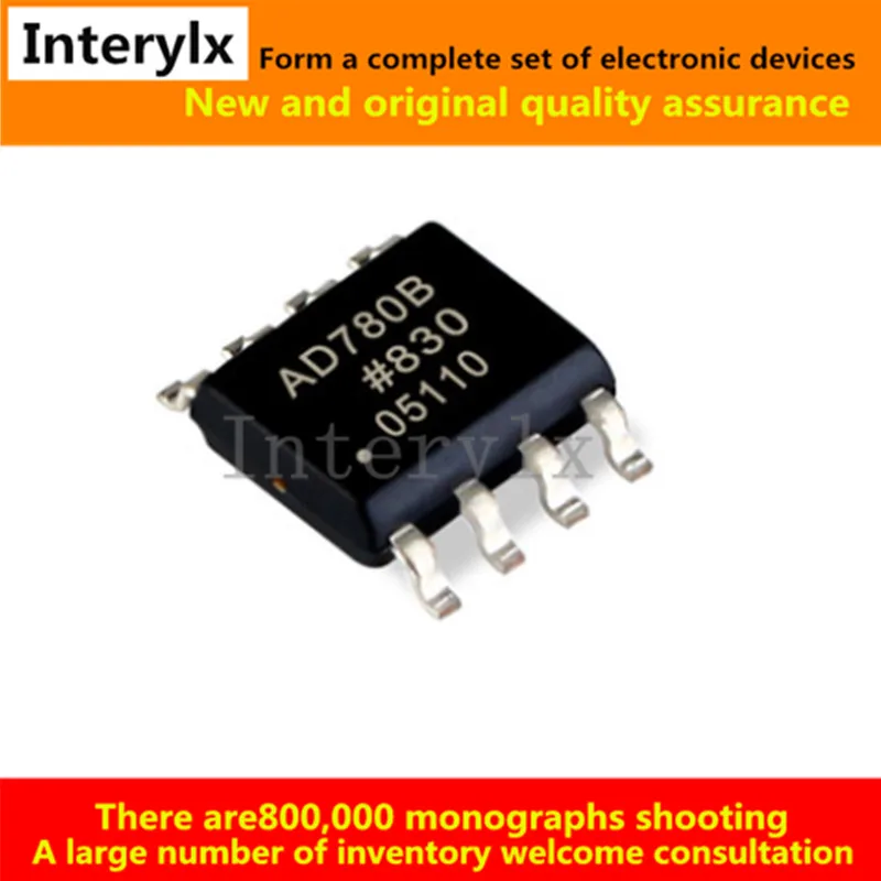 10Pcs/Lot AD780BRZ AD780BR AD780B AD780 IC VREF SERIES 0.04%/0.03% 8SOIC | Электронные компоненты и