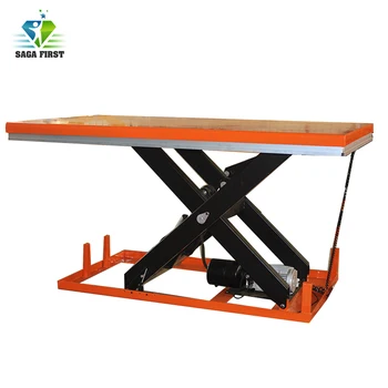 

CE 1ton Static Scissor Lift Table for Lifting Cargo lift