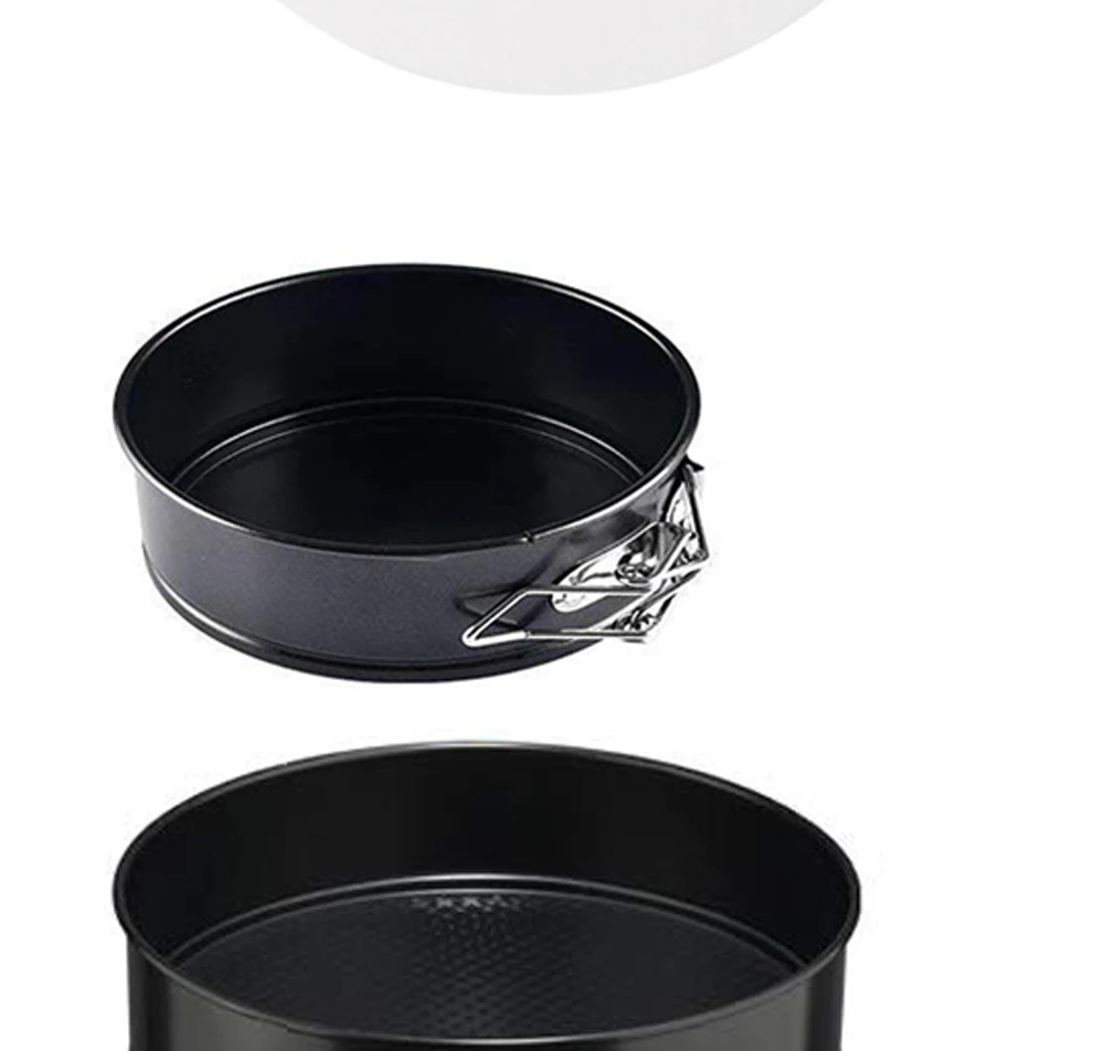 Non-Stick Round Cheesecake Pan With Parchment Paper Liners 4/7/9 Inch Springform Cake Pan With Removable Bottom              086