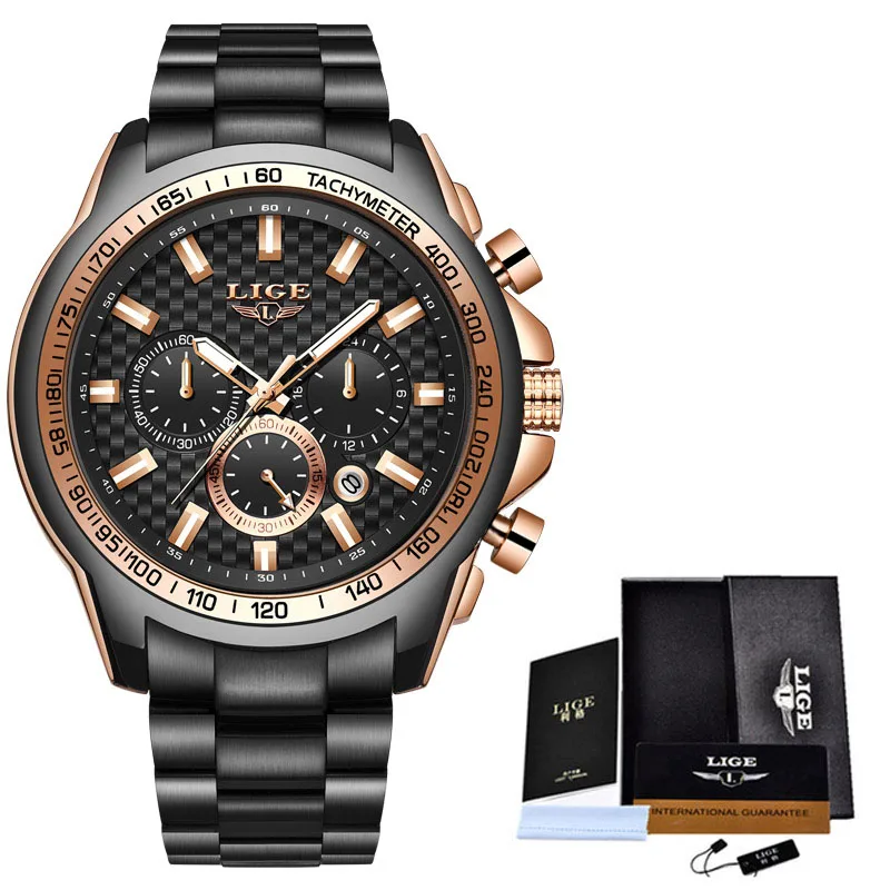 Rose gold blue Новые синие модные мужские часы с большим циферблатом Топ брендовые Роскошные Кварцевые часы мужские военные водонепроницаемые спортивные часы Relogio Masculino - Цвет: Rose gold blue