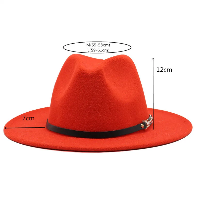 Fedora hats men's hats ladies felt jazz top belt accessories Panama shallow fedora hats шляпаженская best fedora hats