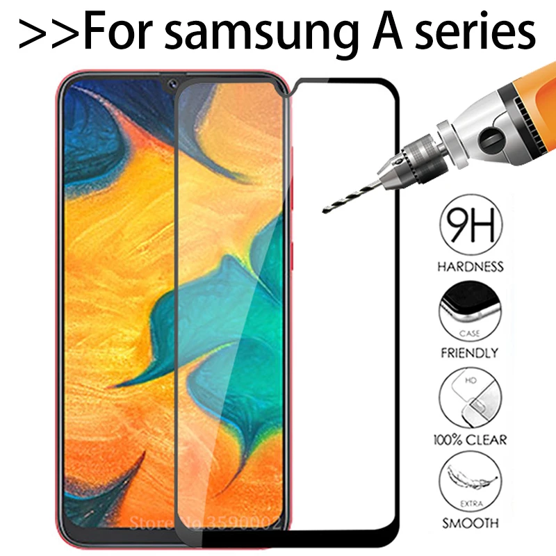 Закаленное стекло для samsung galaxy A10 A20 A20E A30 A40 A50 A70 защитная пленка экрана a 20 30 40 50 70