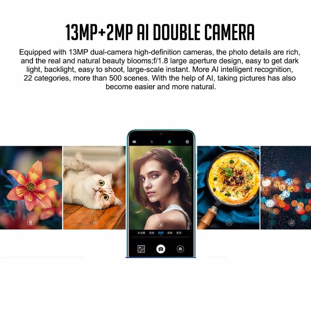 Смартфон huawei Enjoy 9 Y7 Pro Android 8,1 6,2" Full view 4000mAh Face ID Snapdragon 450 Octa Core 13 МП камеры