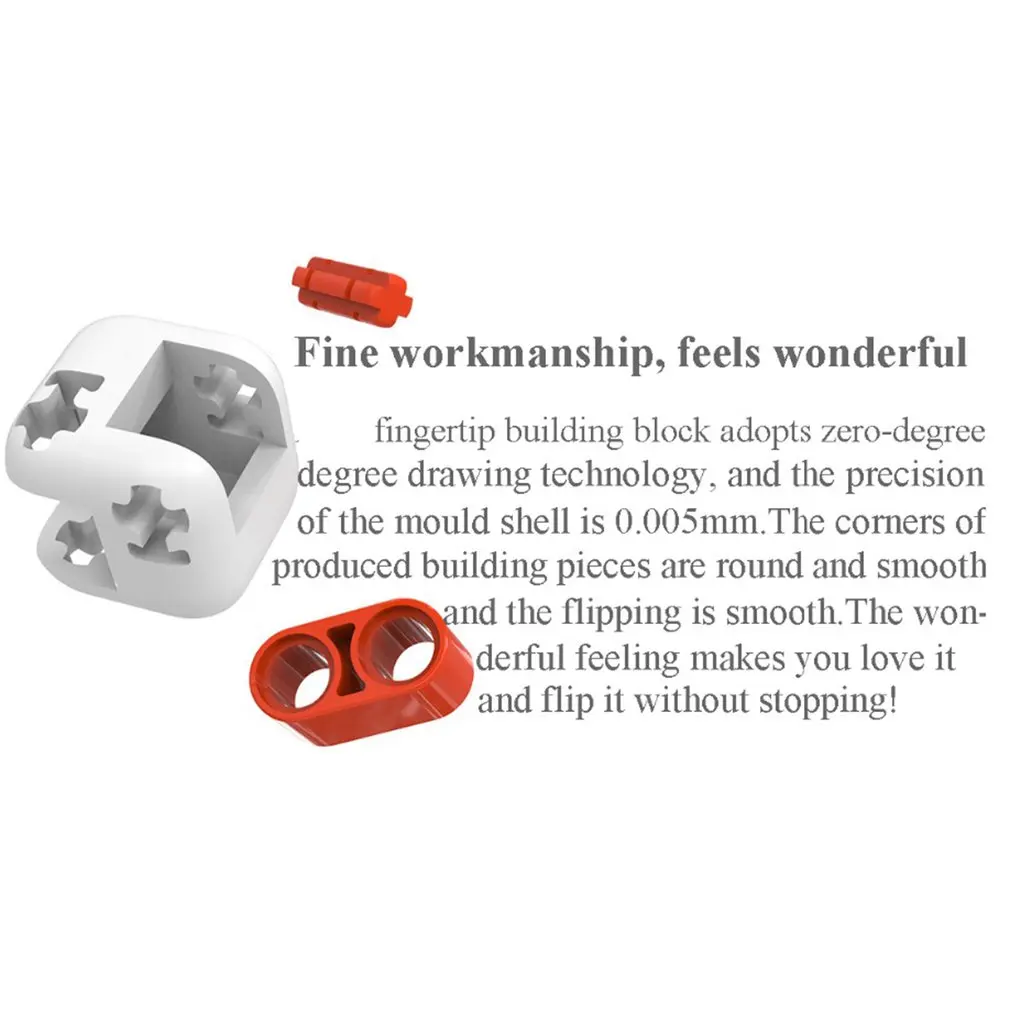 Xiaomi кролик Fingertip строительные блоки игрушка Fingertip куб строительные блоки Детская игрушка орфография головоломка сборка игрушка