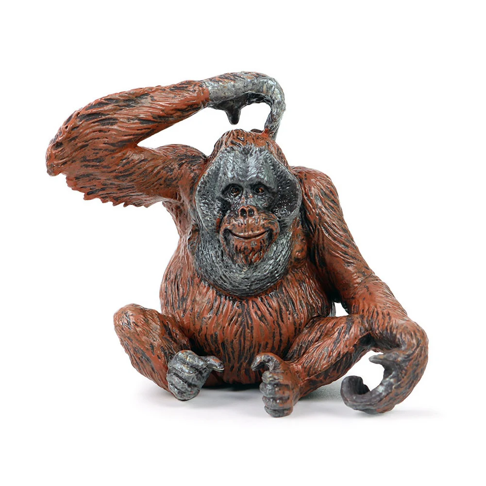 Wild Animal Figure Papo Collectable Model Toy Orangutan 