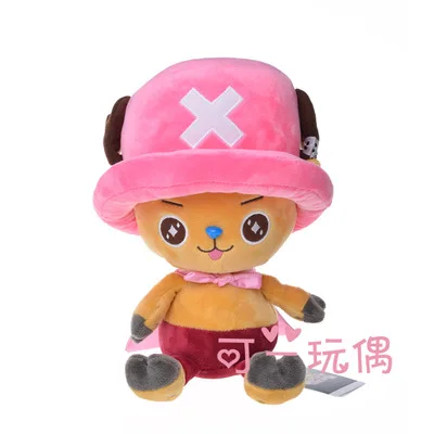 Аниме one piece Tony Chopper обезьяна конфеты фигурка Juguetes one piece Фигурки Коллекционная модель игрушки плюшевая игрушка подвеска - Цвет: Серый