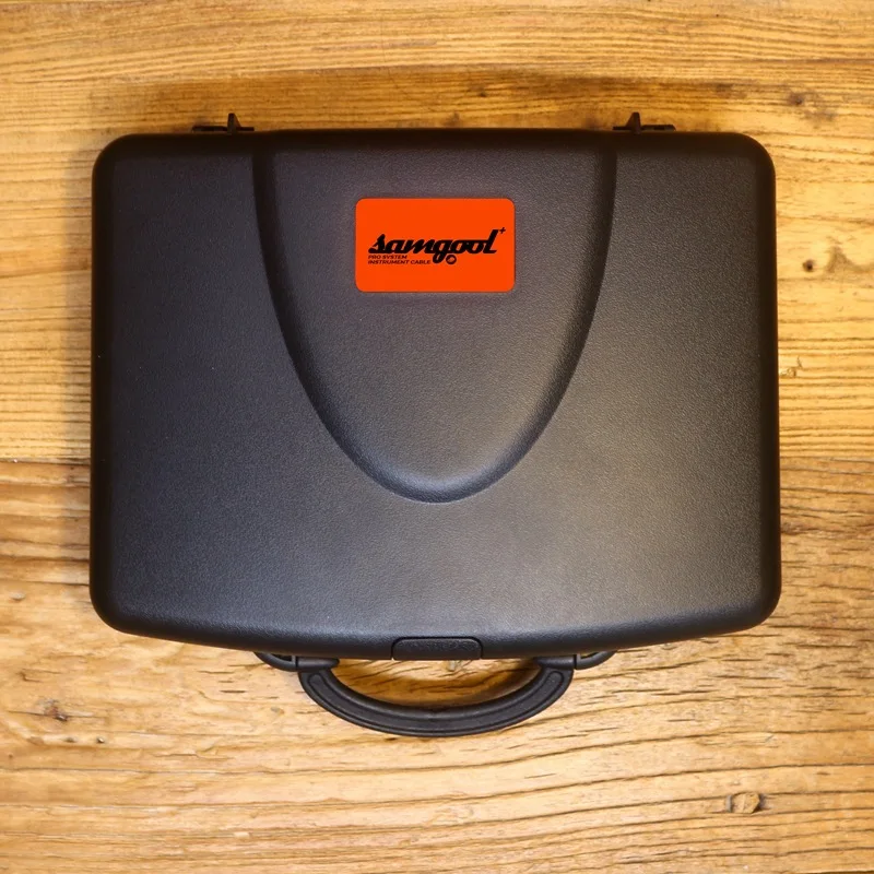 

samgool + guitar cable receiving box portable audio cassette line protection effect air box flight case