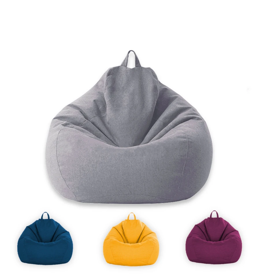 NEW2022 Новинка чехол для диванов Lazy BeanBag без наполнителя Кресло-мешок отдыха