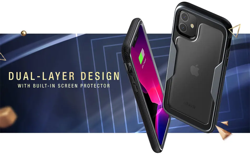 I-BLASON для iPhone 11 6,1 чехол( выпуск) Magma полный корпус бампер сверхмощный защитный чехол со встроенной защитной пленкой