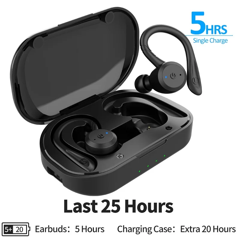 Tws Wireless Bluetooth Earbuds- 5hrs single charge- Smart cell direct 