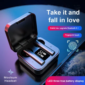 

AIR 2S TWS Bluetooth Eaphone 5.1 HIFI High-Quality Dual-microphone Noise-cancelling Headset Latency Gaming Music Headset