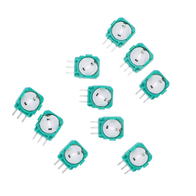 10pcs Joystick Potentiometer for PS4 ONE joystick replacement silicone analog stick caps game joystick analog joystick caps