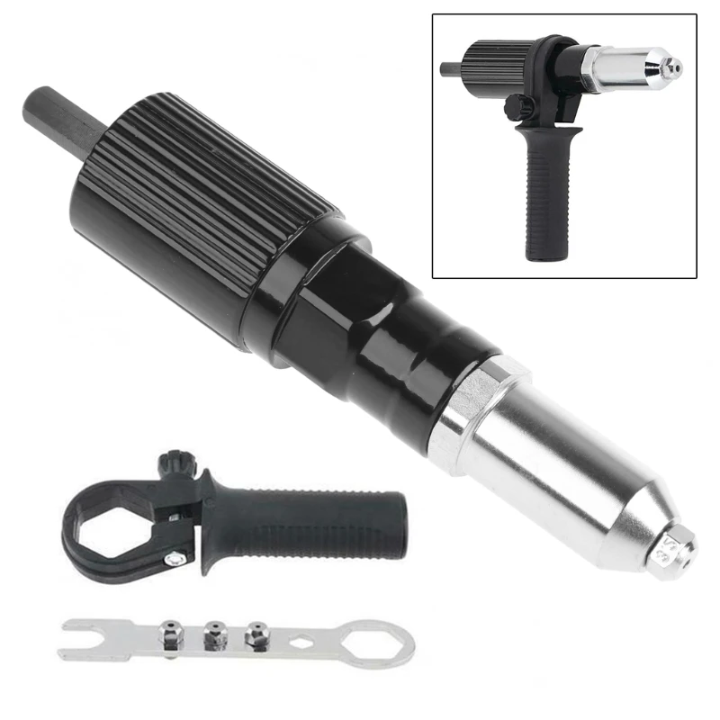 E5be Electric Riveting Machine Riveting Drill Adapter Professional Hand