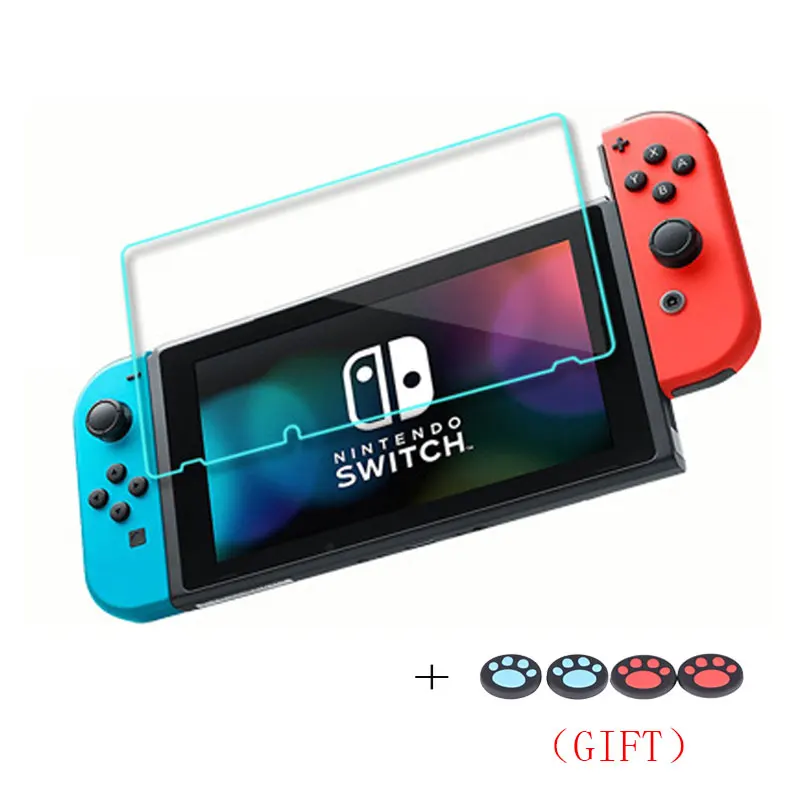 For Switch 2pcs Защитная пленка для экрана из закаленного стекла 9H для переключателя NAND, прозрачная защитная пленка для переключателей, аксессуары - Цвет: For Switch 2pcs
