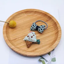 Южная Корея, Детские аксессуары для волос, детские заколки для волос, эксклюзивная повязка для волос с мороженым, заколки для девочек