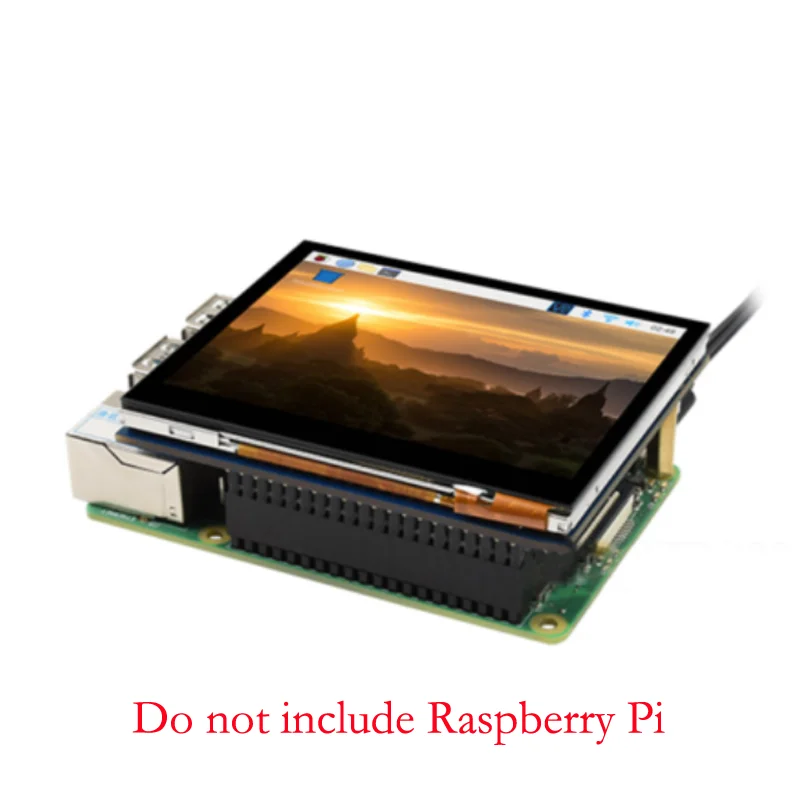 Tela Lcd com Toque Capacitivo de 3.5 Polegadas Raspberry pi Dpi 640x480 Polegadas - Imagem 5