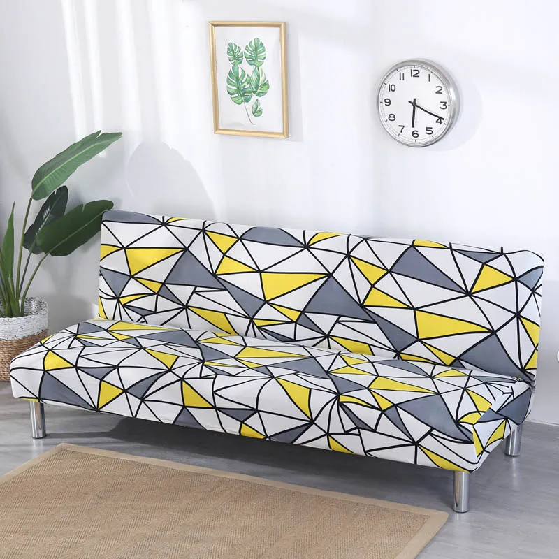 Все включено, складной чехол для дивана, растягивающийся чехол для дивана, кровати, Чехол для мебели, протектор для дивана, съемный 160-190 см - Цвет: Yellow