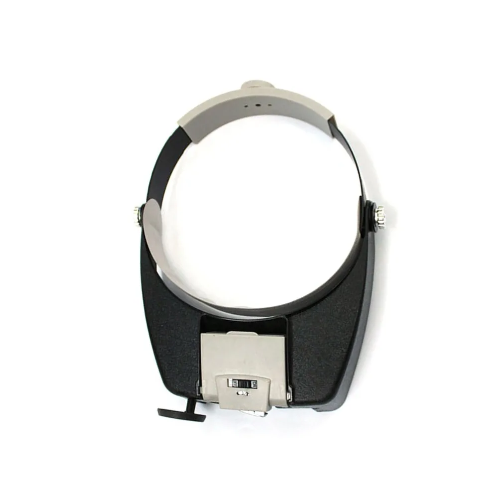 LED Lamp Light Headband Jewelry Magnifying Glass Head Loupe Reading Magnifier Headband LED Light Magnifying Glass Lens Visor|Magnifiers| - AliExpress