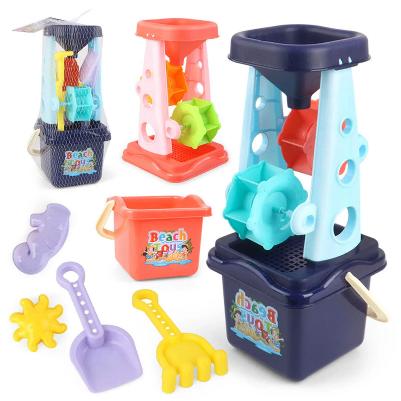Juguetes de playa de verano para niños y niñas, juego de arena, juegos para arenero, Aire libre, piscine, accesorios, hebra speelgoed