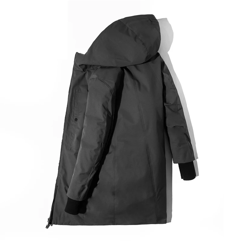 Пионерский лагерь теплая ручная дизайнерская мужская брендовая одежда Длинная зимняя Толстая теплая куртка-пуховик для мужчин наивысшего качества AYR801411