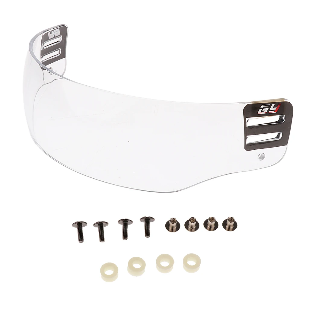 CE Certificated Anti-scratch Anti-fog Ice Hockey Visor Shields Clear View