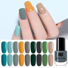 NEE JOLIE лак для ногтей Твердый матовый глянцевый цвет стойкий лак основа для дизайна ногтей DIY Дизайн Лак украшение 3,5 мл